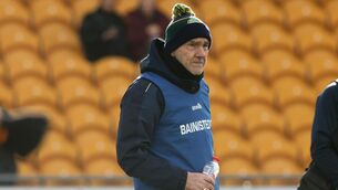 <p>HARD NIGHT: Offaly joint-manager Mickey Harte</p>