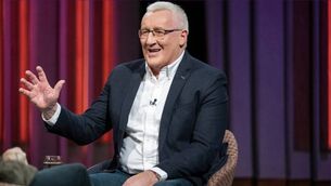 <p>Pat Spillane spoke about early life, his teaching career and his passion for football on the Tommy Tiernan Show on Saturday night. Picture: Tommy Tiernan Show/RTE.</p>