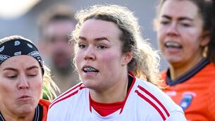 <p>Katie Quirke of Cork in action. Pic: Stephen McCarthy/Sportsfile</p>