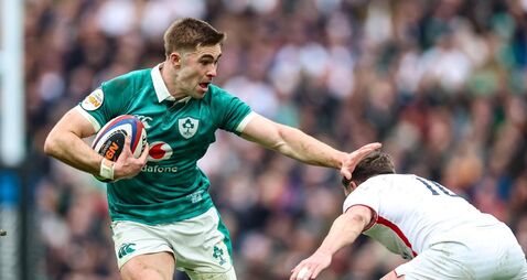 Jack Crowley runs into contact 21/2/2026