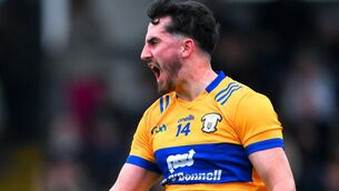 <p>ROUSING SCORE: Clare's Aaron Griffin. Pic: Ray McManus/Sportsfile</p> <p>ROUSING SCORE: Clare's Aaron Griffin. Pic: Ray McManus/Sportsfile</p>