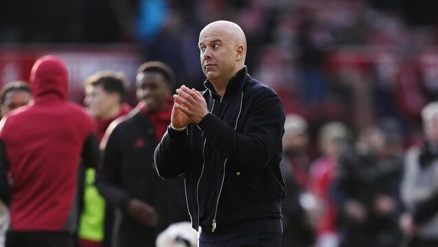 <p>Arne Slot accepted Liverpool were fortunate to beat Nottingham Forest (Nick Potts/PA)</p>