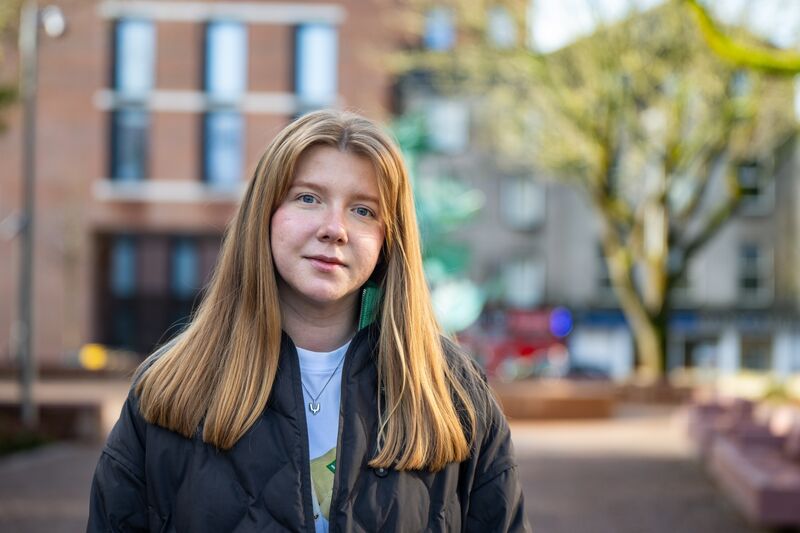 Alona Dekhtiarenko: ‘In the last three weeks, two or three people asked me if the war was still going on. They thought it was over.’ Picture: Chani Anderson