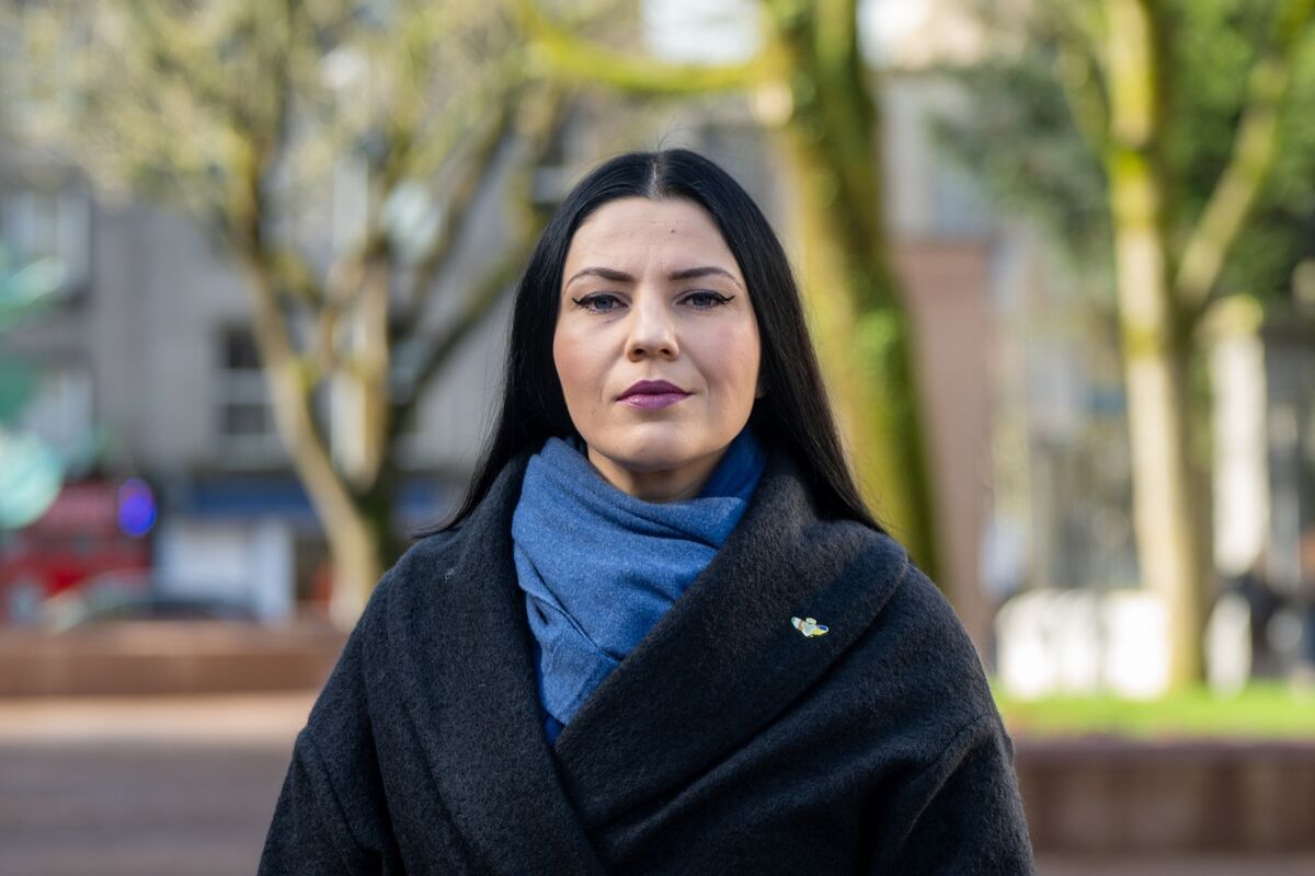 Olesia Zhytkova fled to Ireland in 2022: ‘I’m very grateful to the people who supported us. They will forever be in my heart. And Cork will be forever in my heart.’ Picture: Chani Anderson Olesia Zhytkova fled to Ireland in 2022: ‘I’m very grateful to the people who supported us. They will forever be in my heart. And Cork will be forever in my heart.’ Picture: Chani Anderson