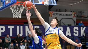 <p>Neptune started brightly against St Vincent's but then slipped back into the bad habits which have them in relegation trouble. Picture: David Keane.</p>