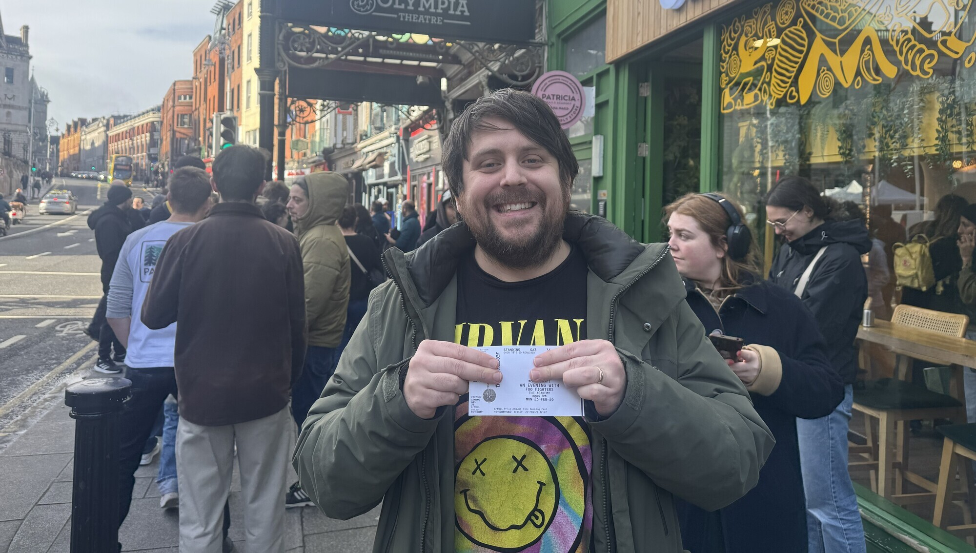'I'm just so excited': Foo Fighters fans rush to buy tickets for surprise Dublin gig