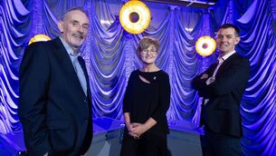 <p>(Left to right) Con O’Donoghue and Karen Devine, directors of Whitelight Events, and Paul Davis, founder and CEO of Davis Experience and Events. Picture: Shane O’Neill / Coalesce</p> <p>(Left to right) Con O’Donoghue and Karen Devine, directors of Whitelight Events, and Paul Davis, founder and CEO of Davis Experience and Events. Picture: Shane O’Neill / Coalesce</p>