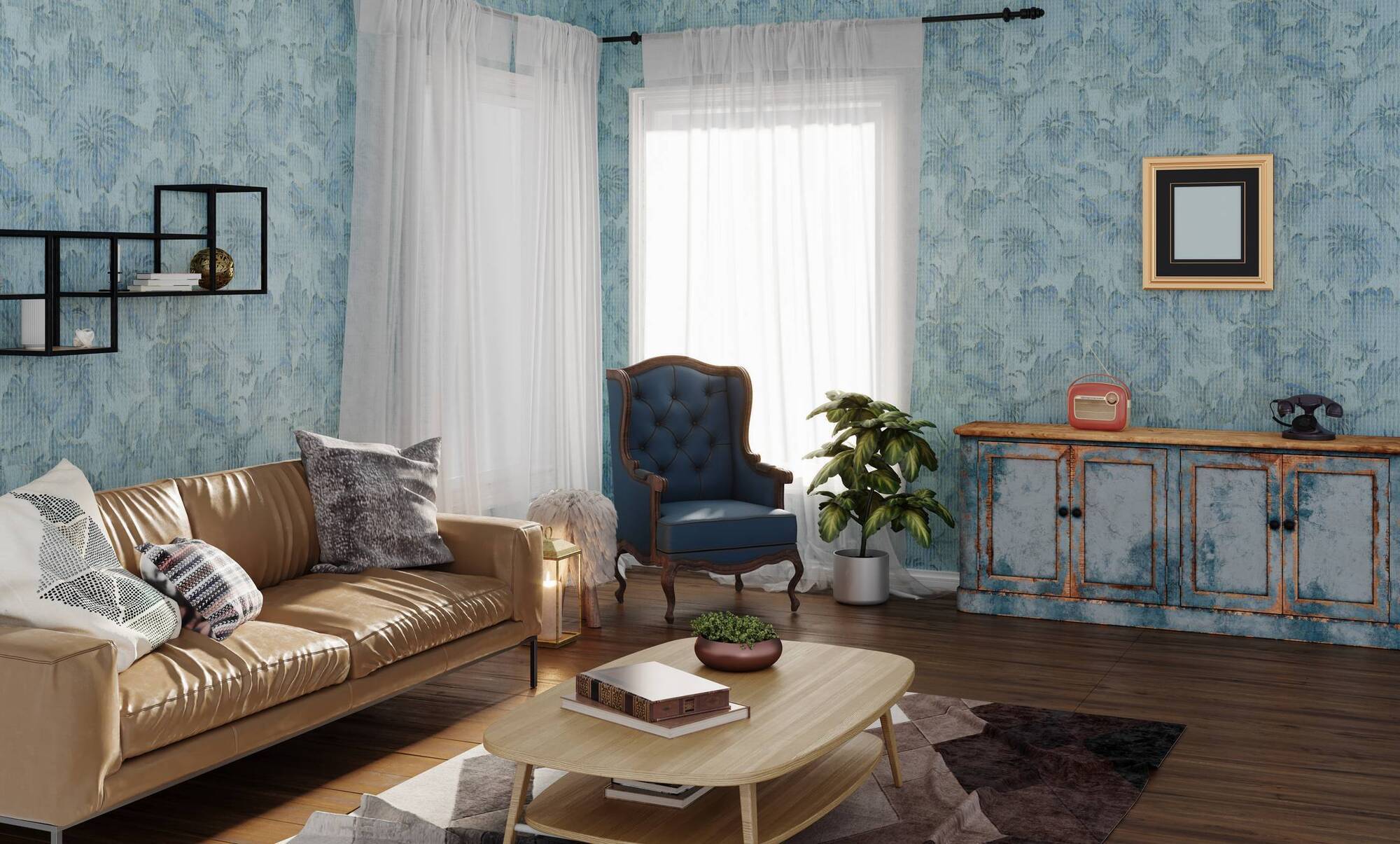 Home Q&A: What's the best way to repair wallpaper rips and scuffs?