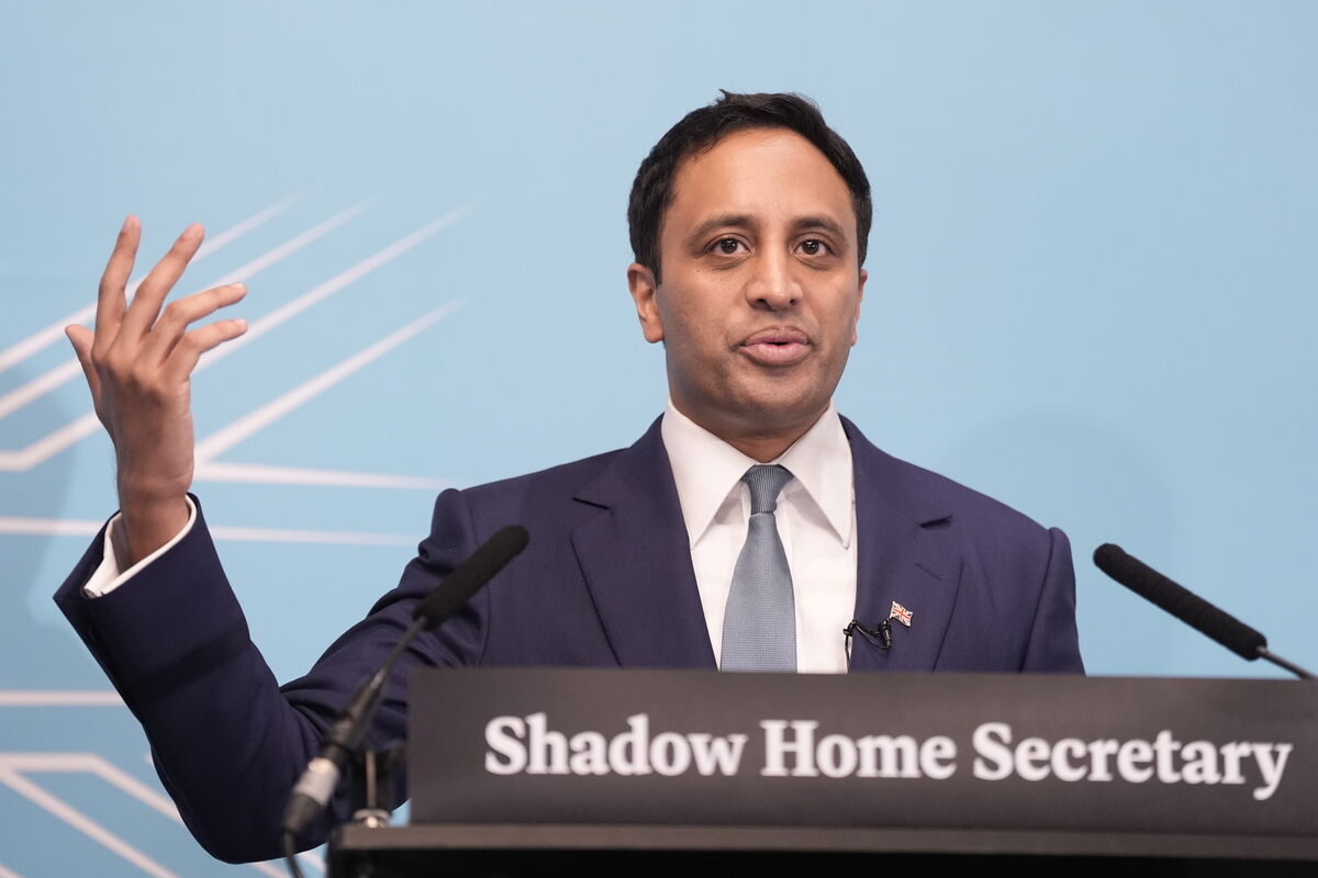 Zia Yusuf delivering his first speech as Reform UK's home affairs spokesman at the Dover Marina Hotel. Picture date: Monday February 23, 2026.