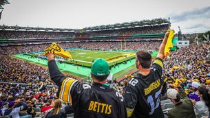 <p>STEEL CITY: Pittsburgh Steelers fans take over Hill 16 during the 2025 NFL Dublin match. Pic: James Crombie/Inpho</p> <p>STEEL CITY: Pittsburgh Steelers fans take over Hill 16 during the 2025 NFL Dublin match. Pic: James Crombie/Inpho</p>