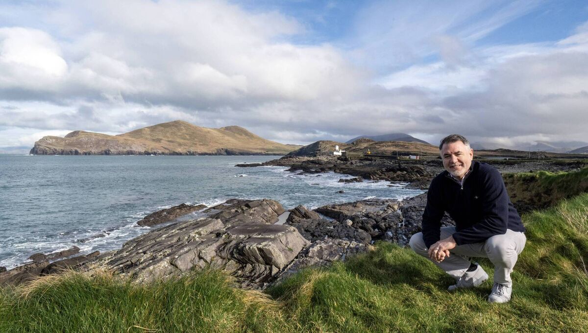 Sean O’Donnell, general manager at Aurora Telecom, on Valentia Island, Co Kerry, where Ireland’s early role in global communications began. Picture: Brian Lougheed