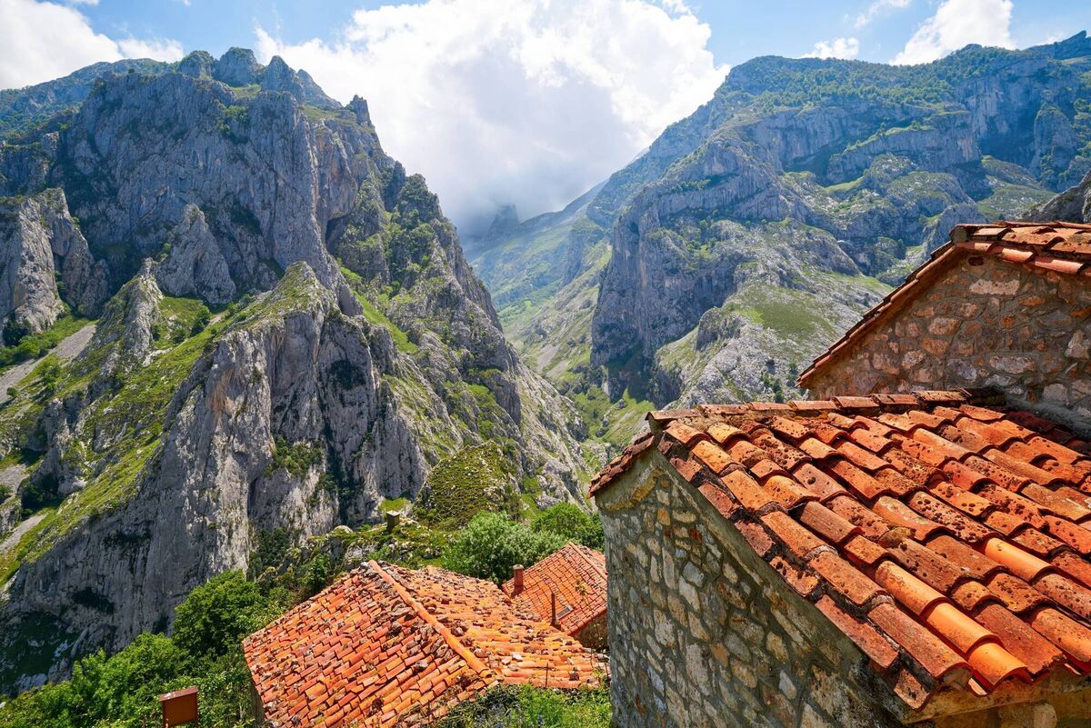 Picos de Europa of Asturias Spain