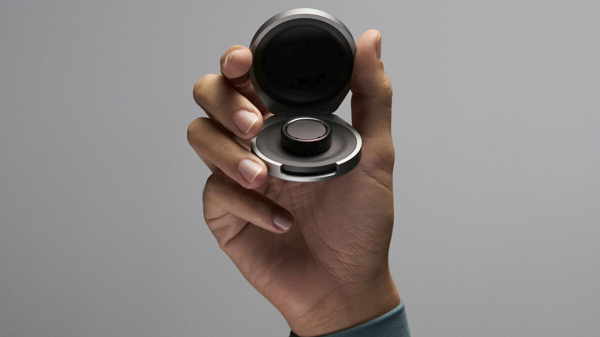 Made from recycled aluminium, the case feels solid and premium without adding bulk. Picture: Noel Campion. Made from recycled aluminium, the case feels solid and premium without adding bulk. Picture: Noel Campion.
