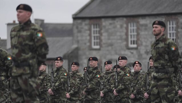 <p>While other European countries have consistently spent almost 2% of their GDP on defence, and most are now moving towards 3.5%, Ireland spends only 0.2%. File Picture: Brian Lawless/PA</p>