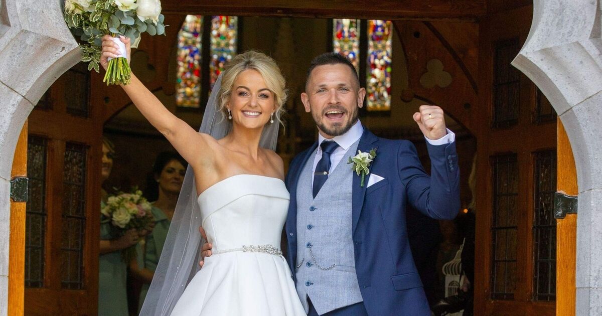My Wedding Day with Johnny Ward: 'I felt my late father and best friend were with us on the day'