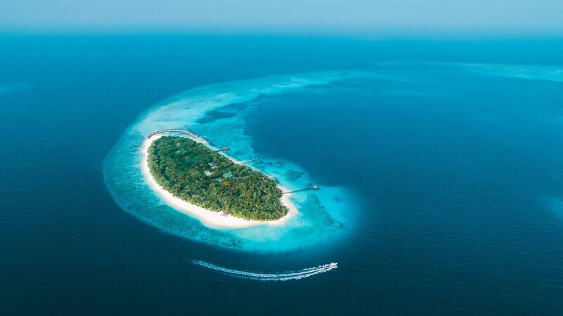 NH Collection Maldives Reethi Resort situated on a private island in the Maldives