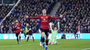 <p>Manchester United striker Benjamin is not concerned by his lack of pitch time under Michael Carrick (Peter Byrne/PA)</p>
