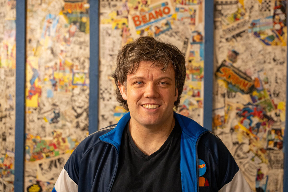 Alan Hurley at his comic store in Cork. Picture: Noel Sweeney Alan Hurley at his comic store in Cork. Picture: Noel Sweeney