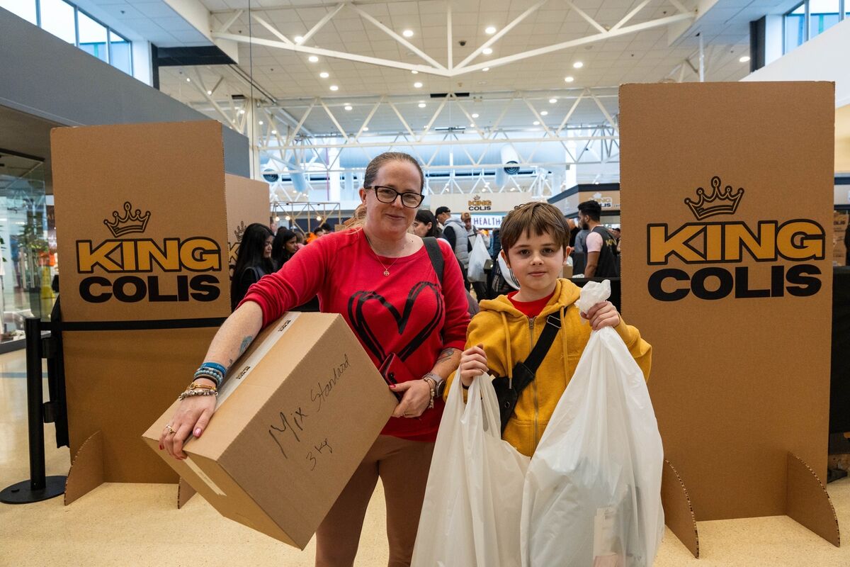 Jennifer and Oisín at the opening of King Colis. Picture: Noel Sweeney Jennifer and Oisín at the opening of King Colis. Picture: Noel Sweeney