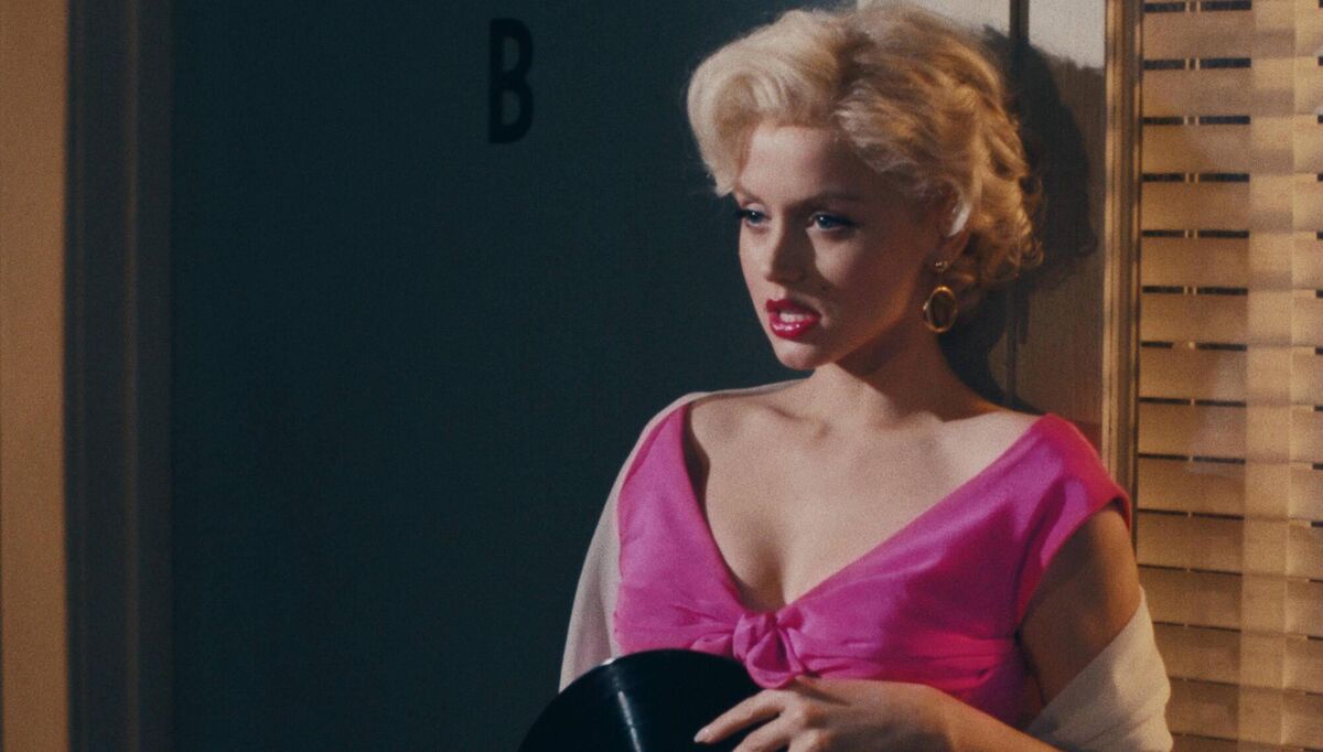 Ana de Armas as Marilyn Monroe in the 2022 film 'Blonde'