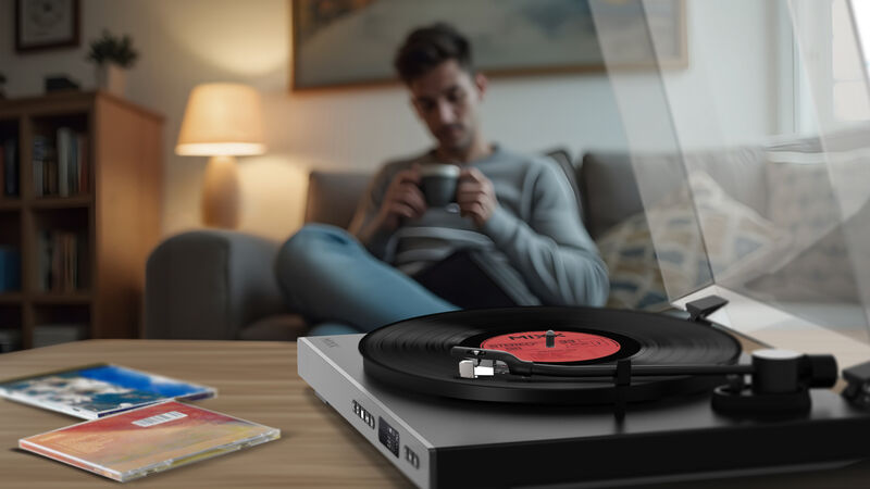 RCA audio outputs make it simple to connect the Analog Plus to a traditional hi-fi system. Picture: Mixx. RCA audio outputs make it simple to connect the Analog Plus to a traditional hi-fi system. Picture: Mixx.