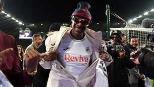 <p>Snoop Dogg is making his first trip to Swansea. Pic: Jacob King/PA</p>