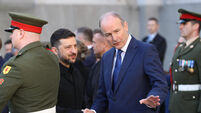 Ukrainian President Volodymyr Zelensky visit to Ireland