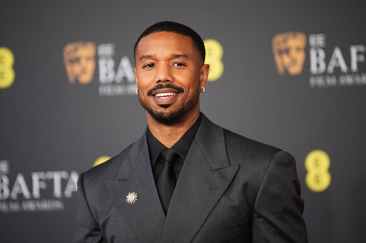 Michael B Jordan attending the 79th Baftas in London last weekend. Picture: James Manning/PA