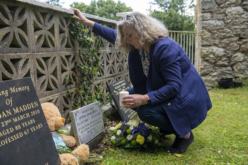 Carmel Cantwell, Rochestown, Cork, with a candle for her late brother William Gerald Walsh at the annual Bessborough Commoration at the Bessborough Centre, Blackrock, Cork. Picture: Dan Linehan Carmel Cantwell, Rochestown, Cork, with a candle for her late brother William Gerald Walsh at the annual Bessborough Commoration at the Bessborough Centre, Blackrock, Cork. Picture: Dan Linehan