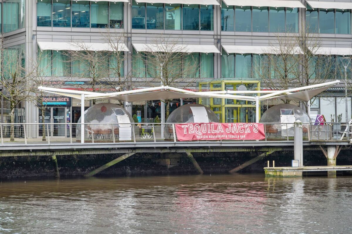 Tequila Jacks on the Lapp's Quay boardwalk. Tequila Jacks on the Lapp's Quay boardwalk.
