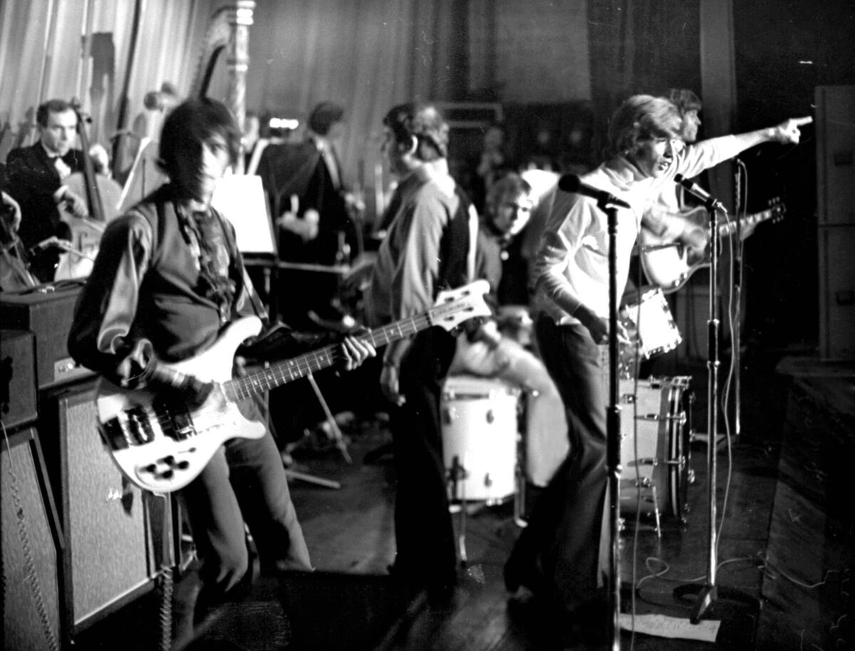 The Bee Gees at the Savoy in 1968. Picture: Irish Examiner Archive