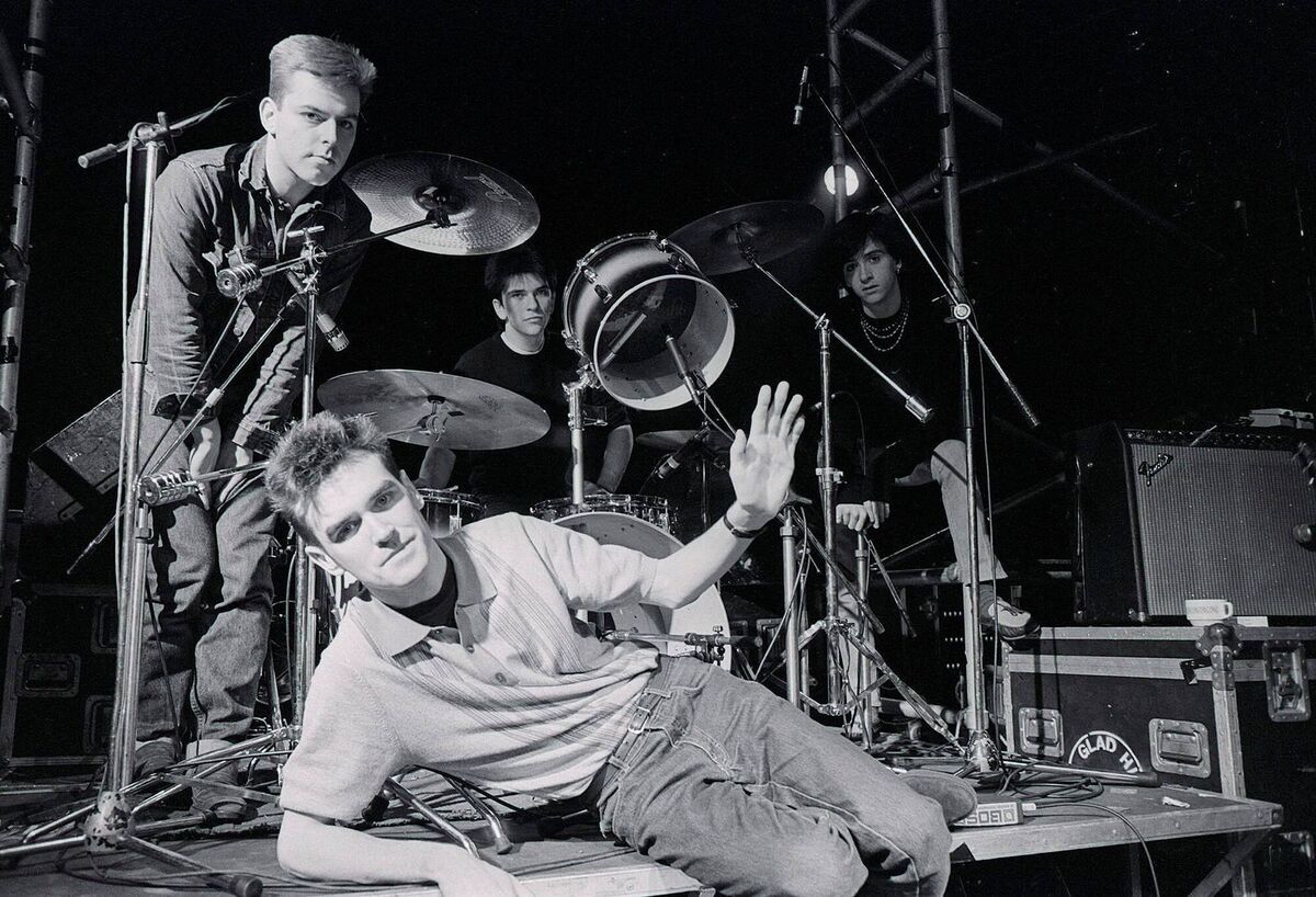 The Smiths in 1984, the year they came to Cork. Picture: Harry Prosser/Getty