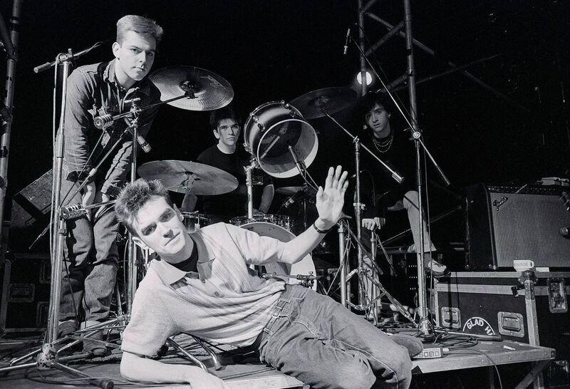 The Smiths in 1984, the year they came to Cork. Picture: Harry Prosser/Getty