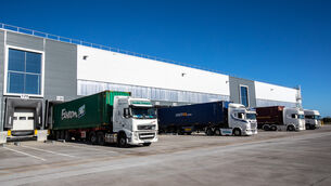 <p>Lidl's Regional Distribution Centre, in Co Kildare. Picture: Neil Michael. </p>