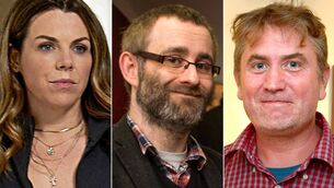 <p>(Left to right) Founding member of Screen Cork, Sinead O'Riordan; Triskel’s head of cinema, Chris O'Neill and senior lecturer at UCC’s School of Film, Music and Theatre, Barry Monahan.</p>