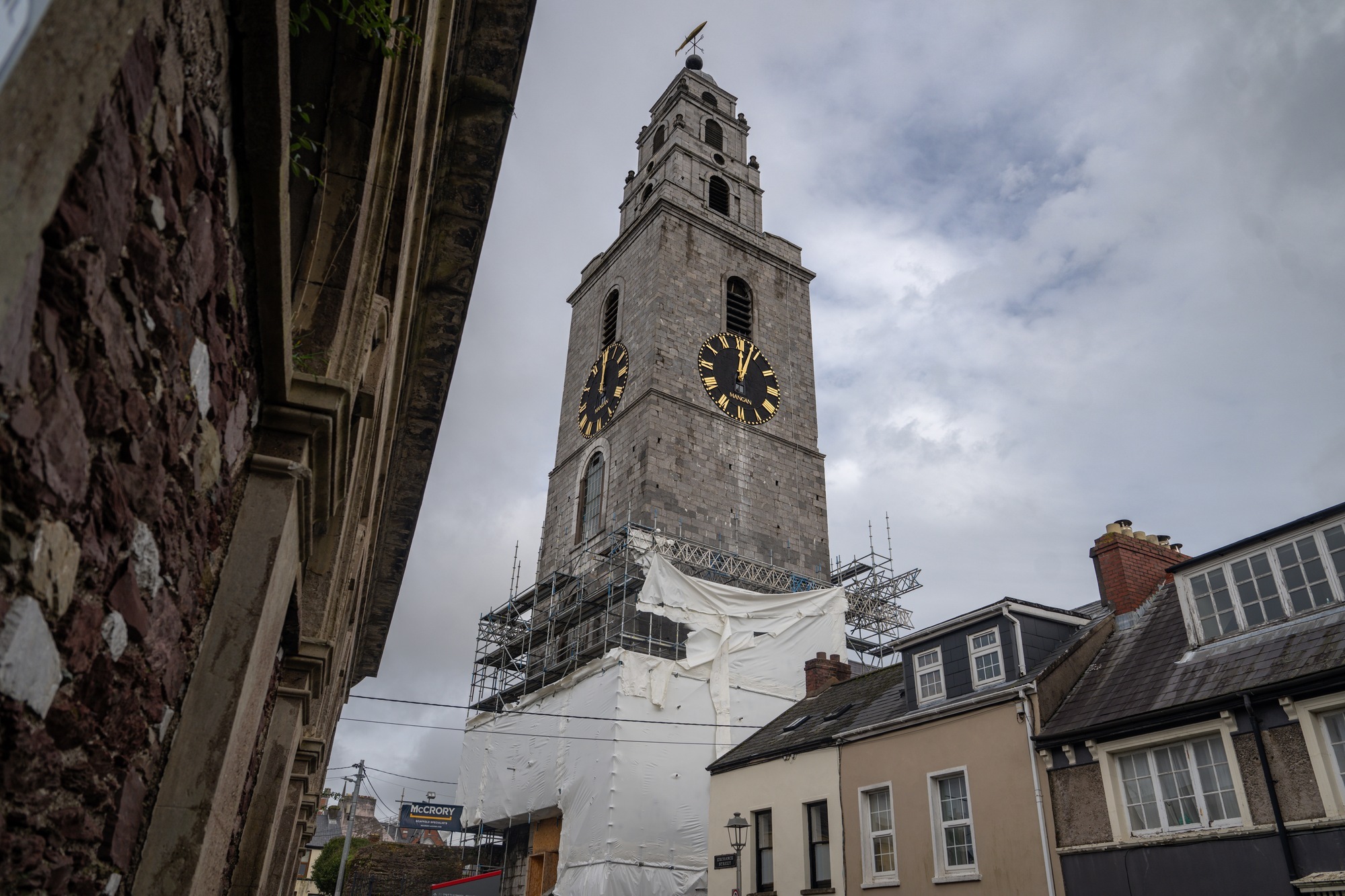 Scaffolding removed as Cork City gets sight of restored Shandon clock tower