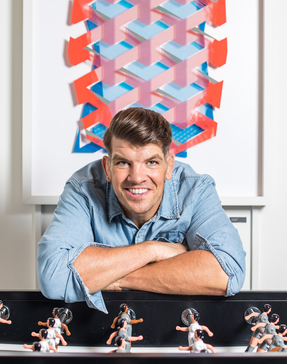 Former Munster and Irish rugby international Donncha O'Callaghan Picture: David Creedon