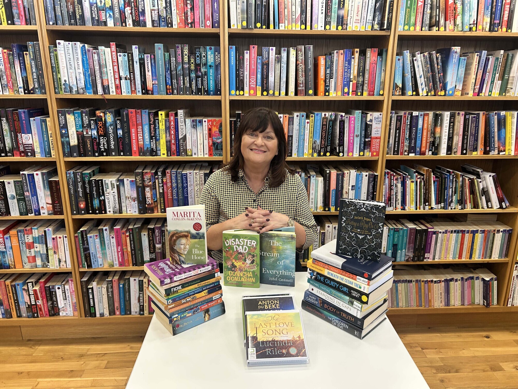  Rosmeary Gaynor, a librarian in Granard Library, is encouraging people to get lost in a good book this February as part of Ireland Reads, the national campaign led by Libraries Ireland.