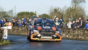 <p>Kilkenny's Eddie Doherty (Skoda Fabia RS Rally2) and his Limerick co-driver Tom Murphy are the top seeds in Sunday's West Tyre/Westport Woods Hotel & Spa Mayo Rally, the first round of the Triton Showers National Rally Championship. Picture: Martin Walsh.</p> <p>Kilkenny's Eddie Doherty (Skoda Fabia RS Rally2) and his Limerick co-driver Tom Murphy are the top seeds in Sunday's West Tyre/Westport Woods Hotel & Spa Mayo Rally, the first round of the Triton Showers National Rally Championship. Picture: Martin Walsh.</p>