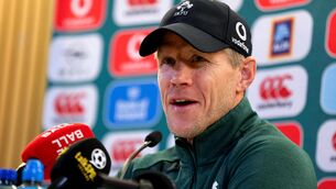 <p>Assistant coach Simon Easterby. Pic: INPHO/Grace Halton</p>