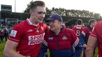 Tommy Walsh and  John Cleary after the game 22/2/2026