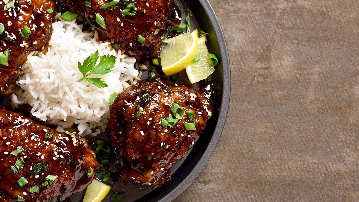 Sticky Chinese Chicken Thighs