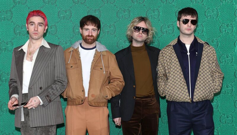 Carlos O'Connell, Tom Coll, Conor Deegan III and Grian Chatten of Fontaines D.C. Carlos O'Connell, Tom Coll, Conor Deegan III and Grian Chatten of Fontaines D.C.