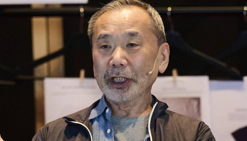 Japanese author Haruki Murakami.