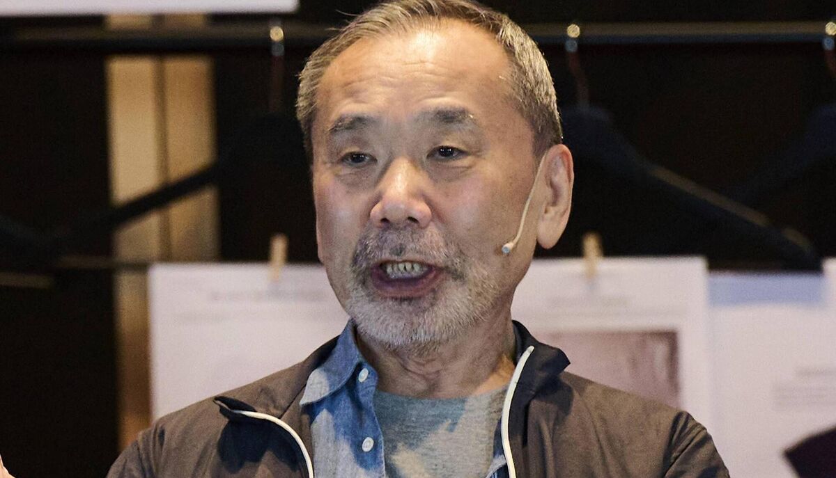 Japanese author Haruki Murakami.