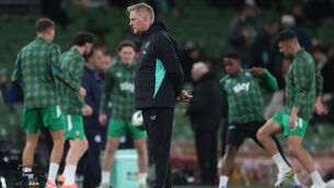 <p>The Football Association of Ireland (FAI) has said the Ireland team will play the matches, with the October 4 match due to be held at the Aviva Stadium. Picture: ©INPHO/James Crombie</p> <p>The Football Association of Ireland (FAI) has said the Ireland team will play the matches, with the October 4 match due to be held at the Aviva Stadium. Picture: ©INPHO/James Crombie</p>