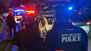 Shia LaBeouf is taken into police custody (Jeffrey Damnit via AP)