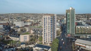 <p>A visualisation of the Anglesea Terrace LDA development approved last October by Cork City Council — just one of a host of public realm and private developments in the pipeline for Cork. File picture</p>
