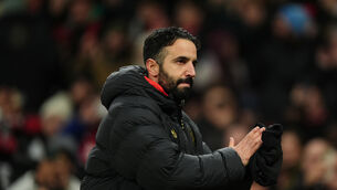 <p>Ruben Amorim’s departure from Manchester United could cost the club almost £16million (Martin Rickett/PA)</p>