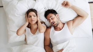 <p>Snoring and disrupted sleep are symptoms of sleep apnoea. Pictures: iStock </p>